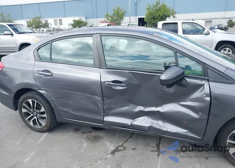 2015 Honda Civic Ex from USA, damaged, VIN 19XFB2F83FE202439